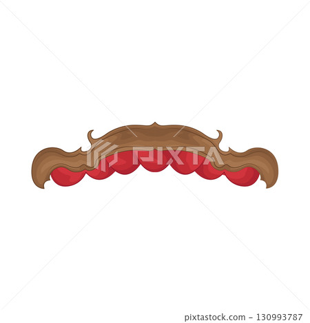 Illustration of circus decoration Illustration of circus decoration 130993787