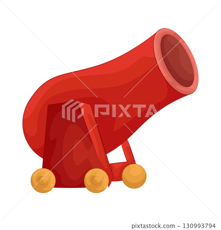 Illustration of circus cannon Illustration of circus cannon 130993794