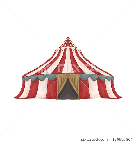Illustration of circus tent  130993804