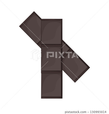 Illustration of chocolate bar 130993814