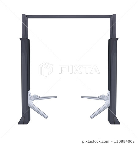 Illustration of car parking elevator 130994002