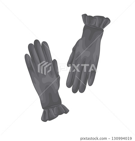 Illustration of gloves Illustration of gloves 130994019