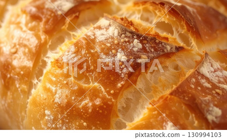 AI 圖片：烤麵包的特寫 130994103