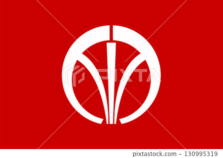 Flag of Iizuka, Fukuoka 130995319