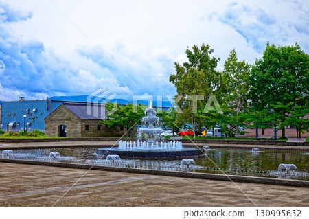 Otaru Canal Park and Fountain 130995652