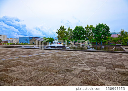 Otaru Canal Park and Fountain 130995653
