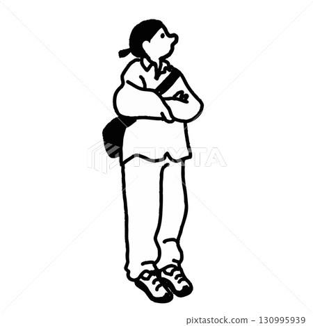 Fashion women fashionable sporty vector 130995939