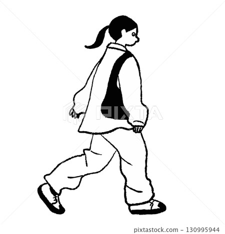 Fashion women fashionable sporty vector 130995944