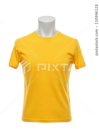 Isolate a classic T-shirt on a mannequin to show off the cut and texture of the material. Great for use in catalogs, online stores, and promotional materials. 130996128