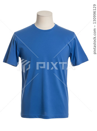 Isolate a classic T-shirt on a mannequin to show off the cut and texture of the material. Great for use in catalogs, online stores, and promotional materials. 130996129
