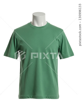 Isolate a classic T-shirt on a mannequin to show off the cut and texture of the material. Great for use in catalogs, online stores, and promotional materials. 130996133