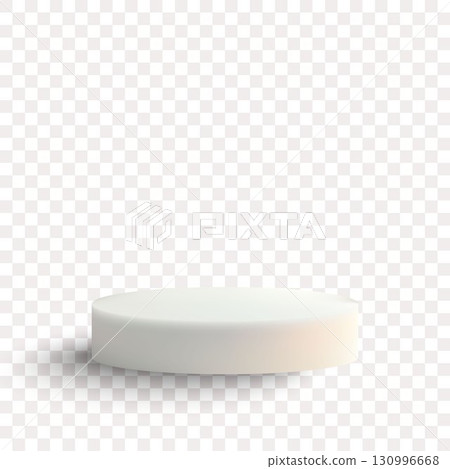 Classic 3D podium for product display with shadows. Eps 10 Classic 3D podium for product display with shadows. Eps 10 130996668