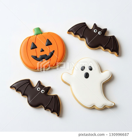 萬聖節派對的可愛零食 萬聖節派對的可愛零食 130996687