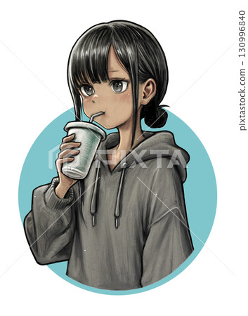 Hydration illustration material 130996840