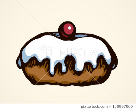 Donut. Vector drawing 130997000