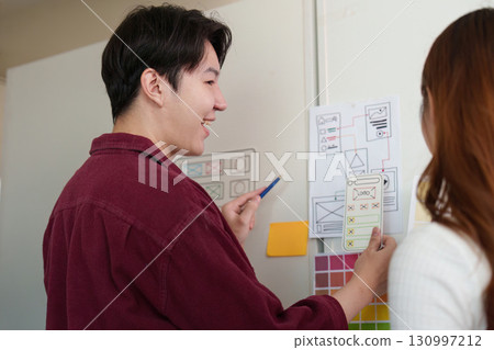 Team Collaboration on UX UI Design Project 130997212