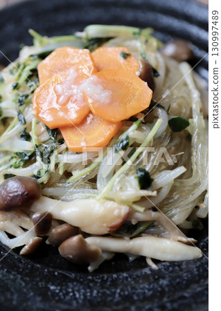 Stir-fried vermicelli with plenty of vegetables and salt koji Stir-fried vermicelli with plenty of vegetables and salt koji 130997489