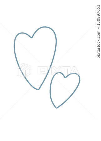 Heart in muted colors Heart in muted colors 130997653