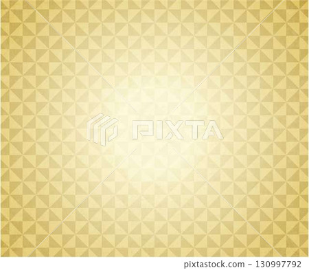 Golden Japanese patterned washi paper texture background material 130997792