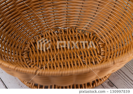 background of a wooden basket background of a wooden basket 130997839