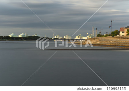 Shinmaiko Beach at sunset - Long exposure Shinmaiko Beach at sunset - Long exposure 130998135