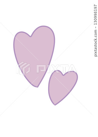 Heart in muted colors Heart in muted colors 130998197