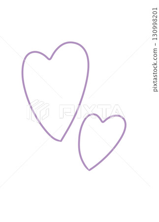 柔和色彩的心 130998201