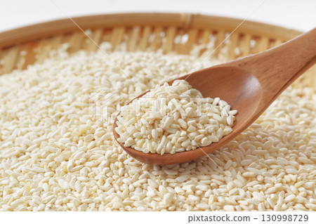Rice koji, a representative Japanese fermented food Rice koji, a representative Japanese fermented food 130998729