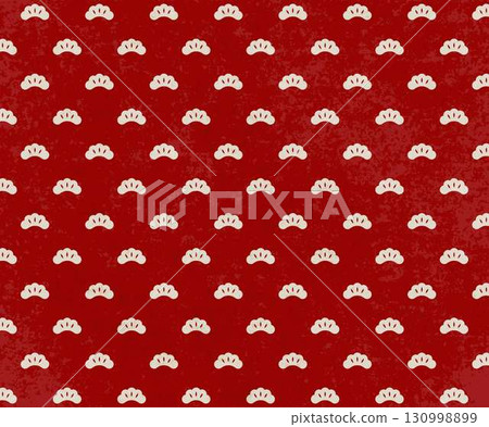 Red Japanese patterned washi paper texture background material Red Japanese patterned washi paper texture background material 130998899