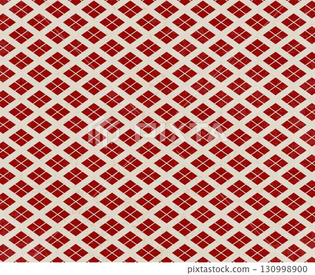 Red Japanese patterned washi paper texture background material 130998900