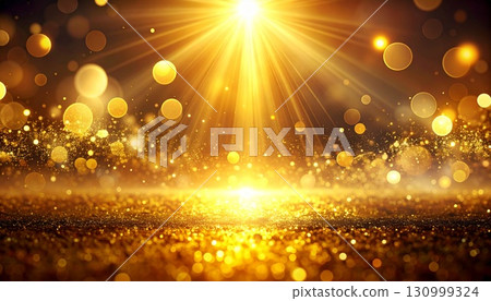 閃閃發光的金色背景材料 閃閃發光的金色背景材料 130999324