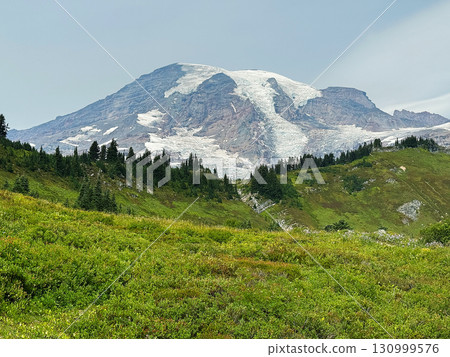 Mount Rainier summit, Maun Rainier National Park, late August 130999576