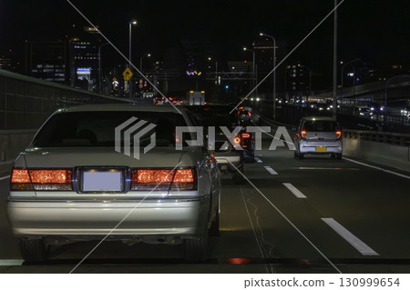 私家車 423號 新禦堂筋 夜間行駛影像 130999654