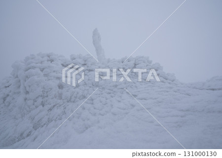 Yamagata Prefecture Zao Onsen Ski Resort: A silvery world of frost-covered trees 131000130