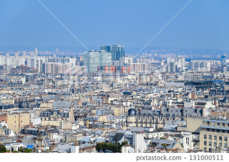 從巴黎凱旋門頂部欣賞美麗的城市景觀 從巴黎凱旋門頂部欣賞美麗的城市景觀 131000511