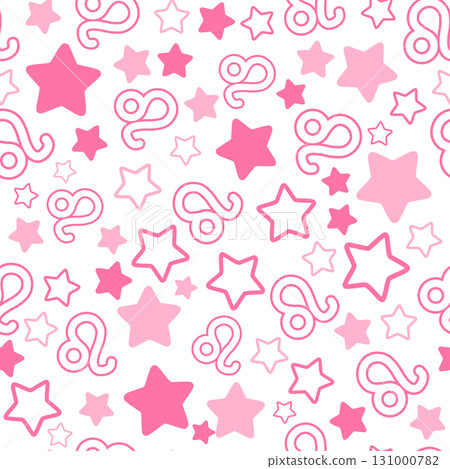 粉紅獅子座無縫模式 粉紅獅子座無縫模式 131000782