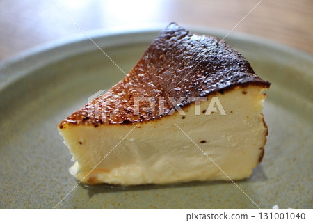 倉敷美觀地區傳統咖啡館的巴斯克起司蛋糕 131001040