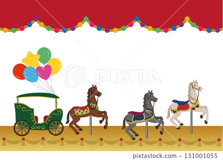 Merry-go-round illustration Merry-go-round illustration 131001055