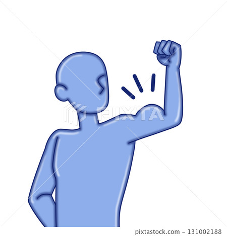 person making bicep person making bicep 131002188
