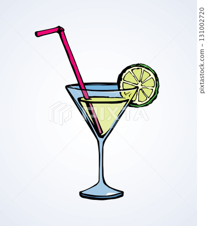Cocktail. Vector drawing Cocktail. Vector drawing 131002720