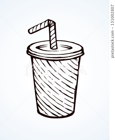 Cocktail. Vector drawing Cocktail. Vector drawing 131002807