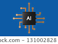 3D Computer chipset mock up. 131002828