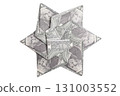Star made from moneygami from Dollar. Money Dollar Origami Star 131003552