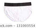 white men's underpants isolated on white background 131003554