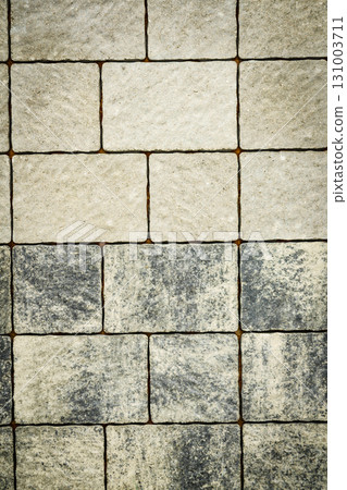 Background of white grey brick wall Background of white grey brick wall 131003711