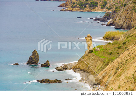 Rocky coast and seaside cliffs, Spain Rocky coast and seaside cliffs, Spain 131003981