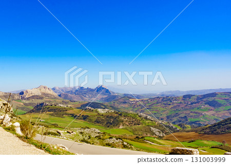 Mountain landscape Torcal de Antequera, Spain Mountain landscape Torcal de Antequera, Spain 131003999