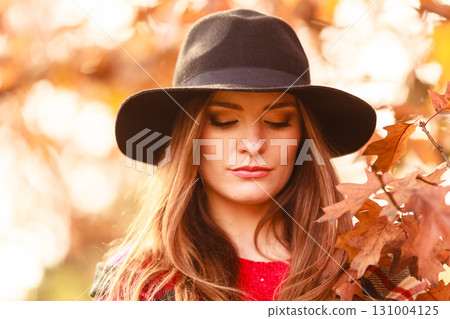 Portrait of attractive woman. Portrait of attractive woman. 131004125
