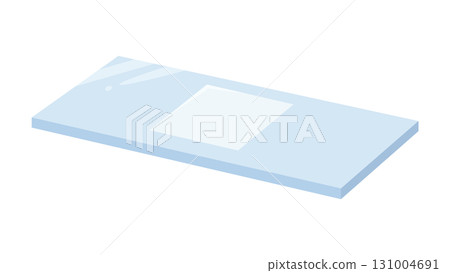 Cute slide illustration material 131004691