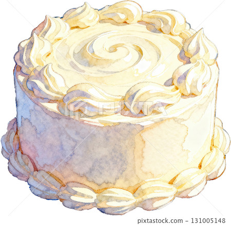 Creamy cheesecake illustration 131005148